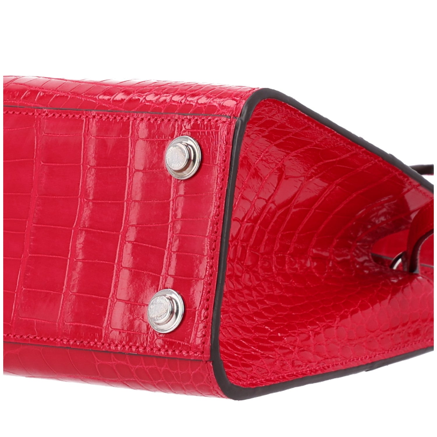 Louis Vuitton Alligator Mini City Steamer Red 10 of 10
