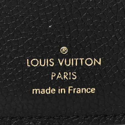 Louis Vuitton Empreinte Monogram Giant Victorine Wallet Black Beige 6 of 7