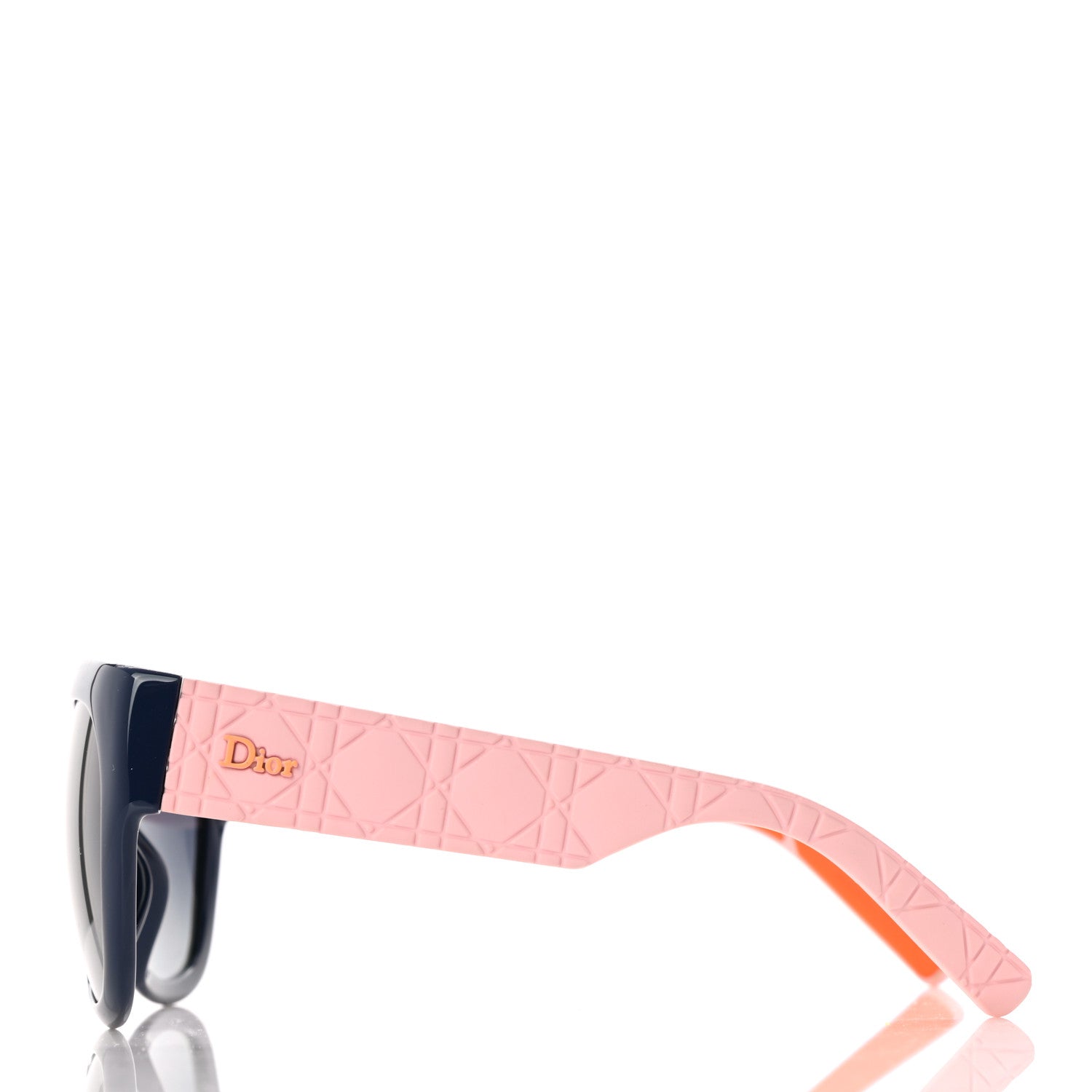 Christian Dior Resin Cannage Dior Lady 1 NF Sunglasses Pink Blue 3 of 7