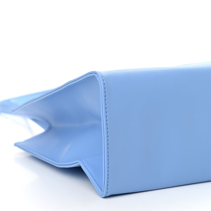 Telfar Vegan Leather Medium Shopping Bag Cerulean 8 of 9