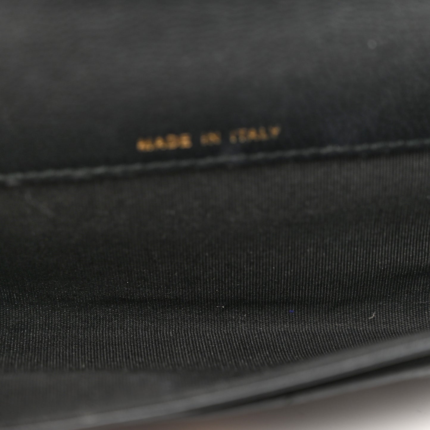 Caviar Quilted Boy Flap Card Holder Black