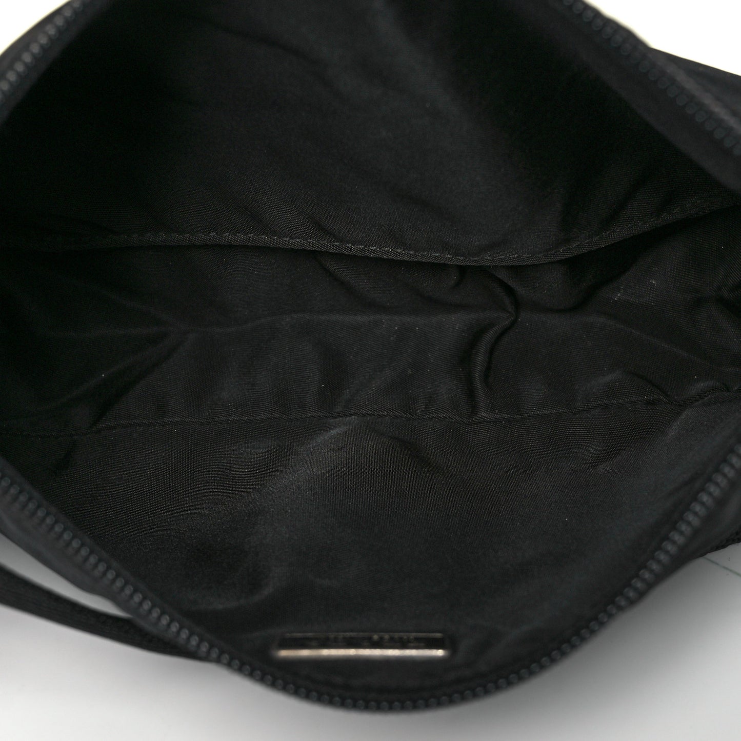 Tessuto Nylon Pochette Bag Black