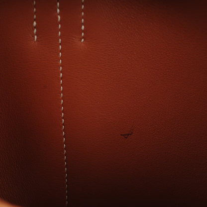 Hermes Taurillon Clemence Halzan 31 Gold 7 of 10