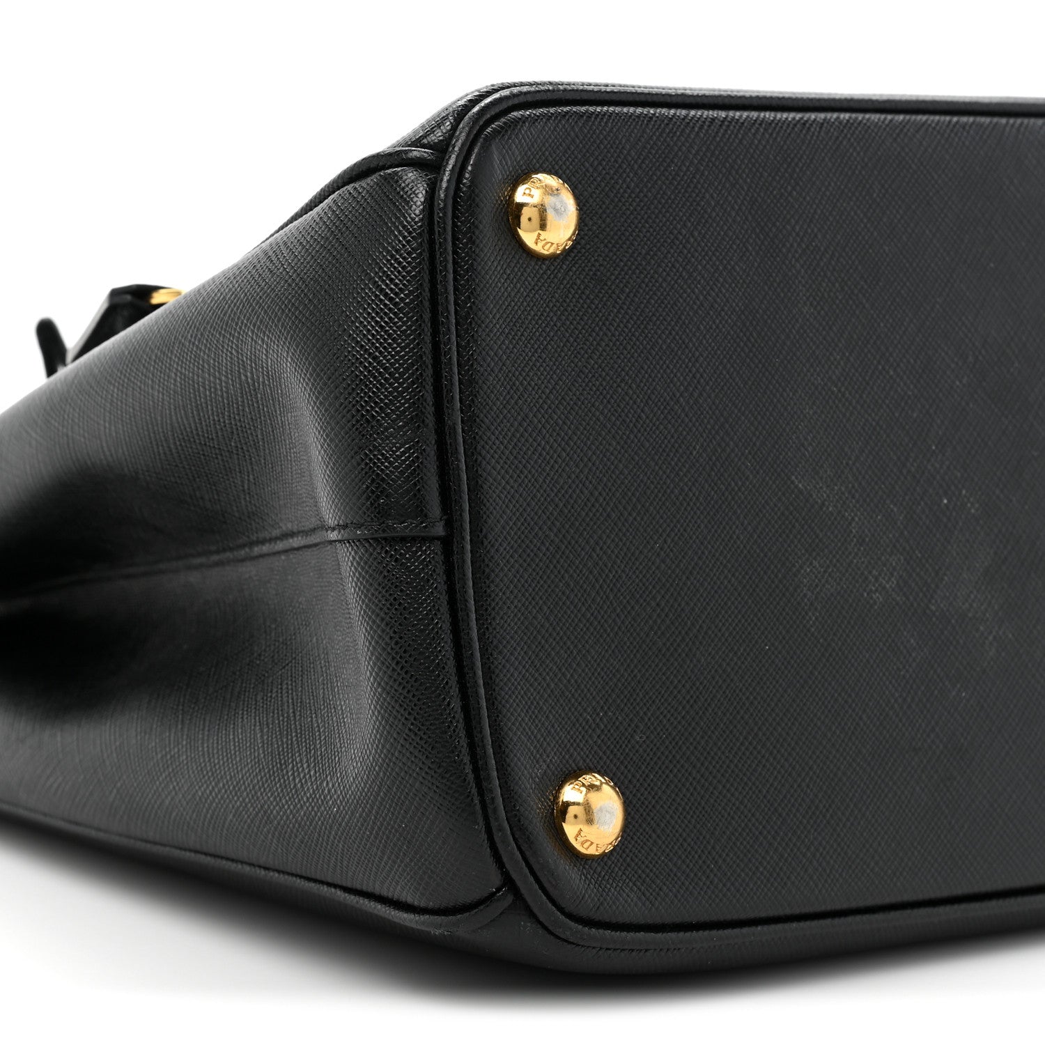 Prada Saffiano Medium Galleria Double Zip Tote Black 10 of 22