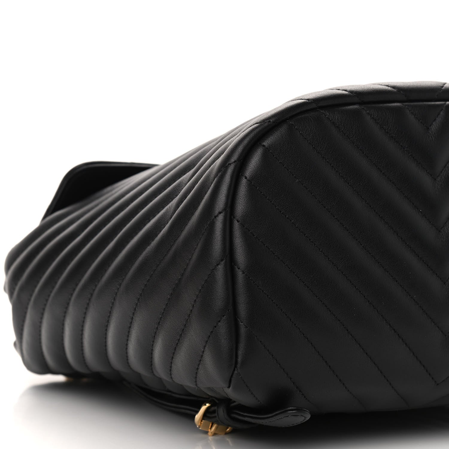 Chanel Calfskin Chevron Quilted Small Urban Spirit Backpack Black 8 of 9