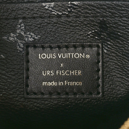 Louis Vuitton X UF Tufted Monogram Pochette Accessories Black Red 6 of 9