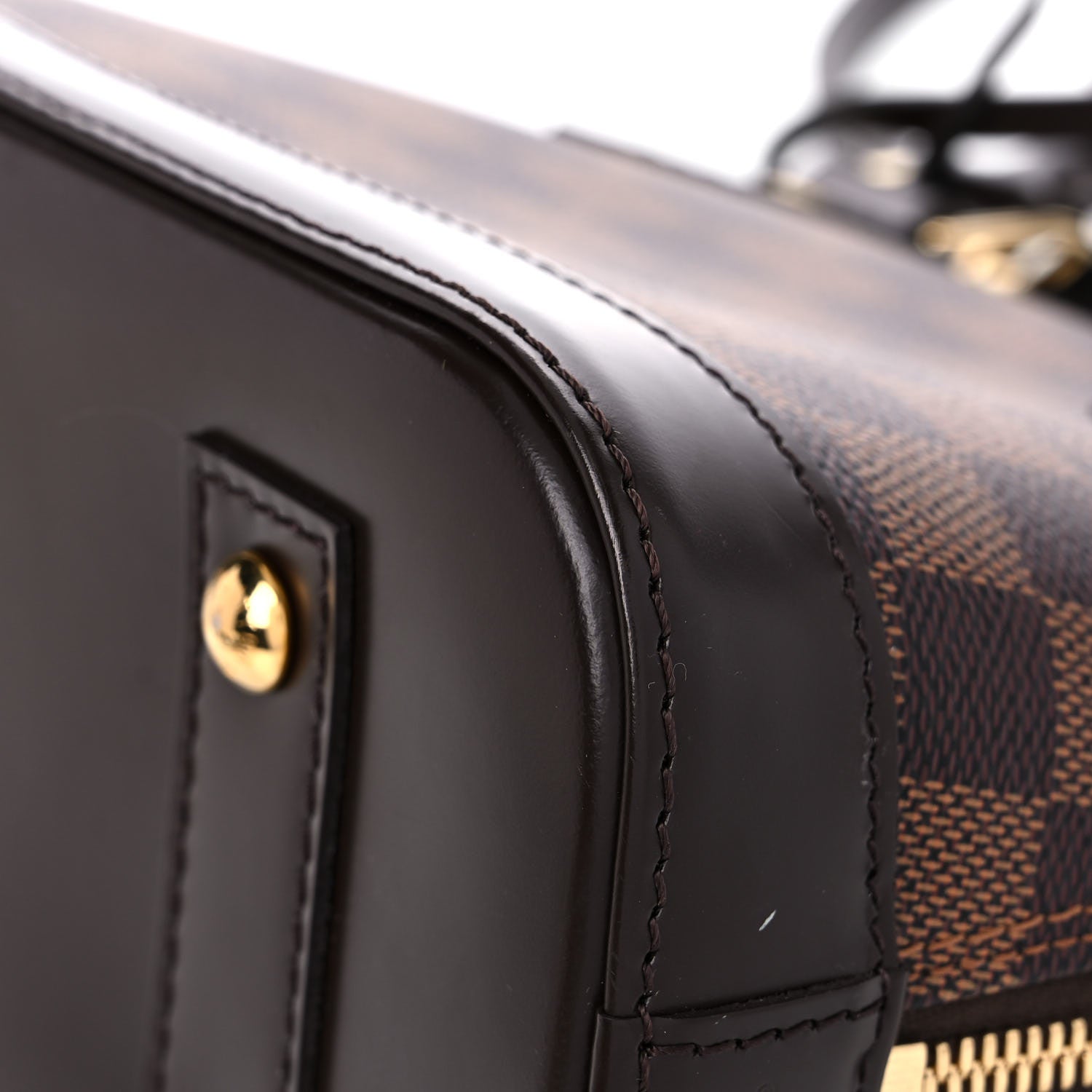 Louis Vuitton Damier Ebene Alma BB 8 of 12