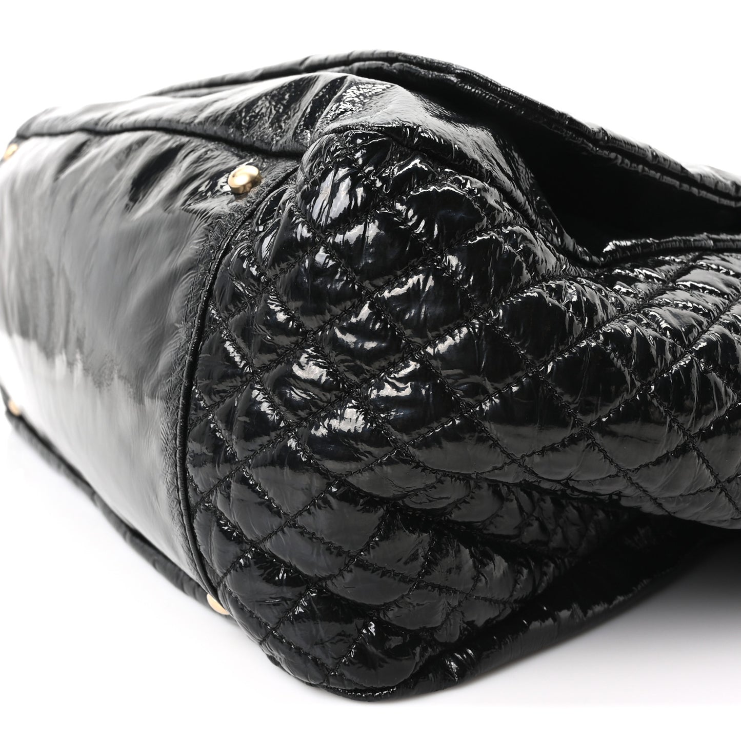 Vinyl XXL Rock and Chain Flap Black