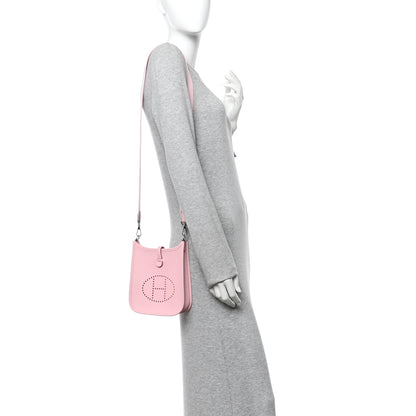 Hermes Taurillon Clemence Evelyne TPM Rose Sakura 2 of 11