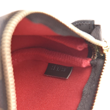 Louis Vuitton Damier Ebene Mini Pochette Accessories 7 of 8