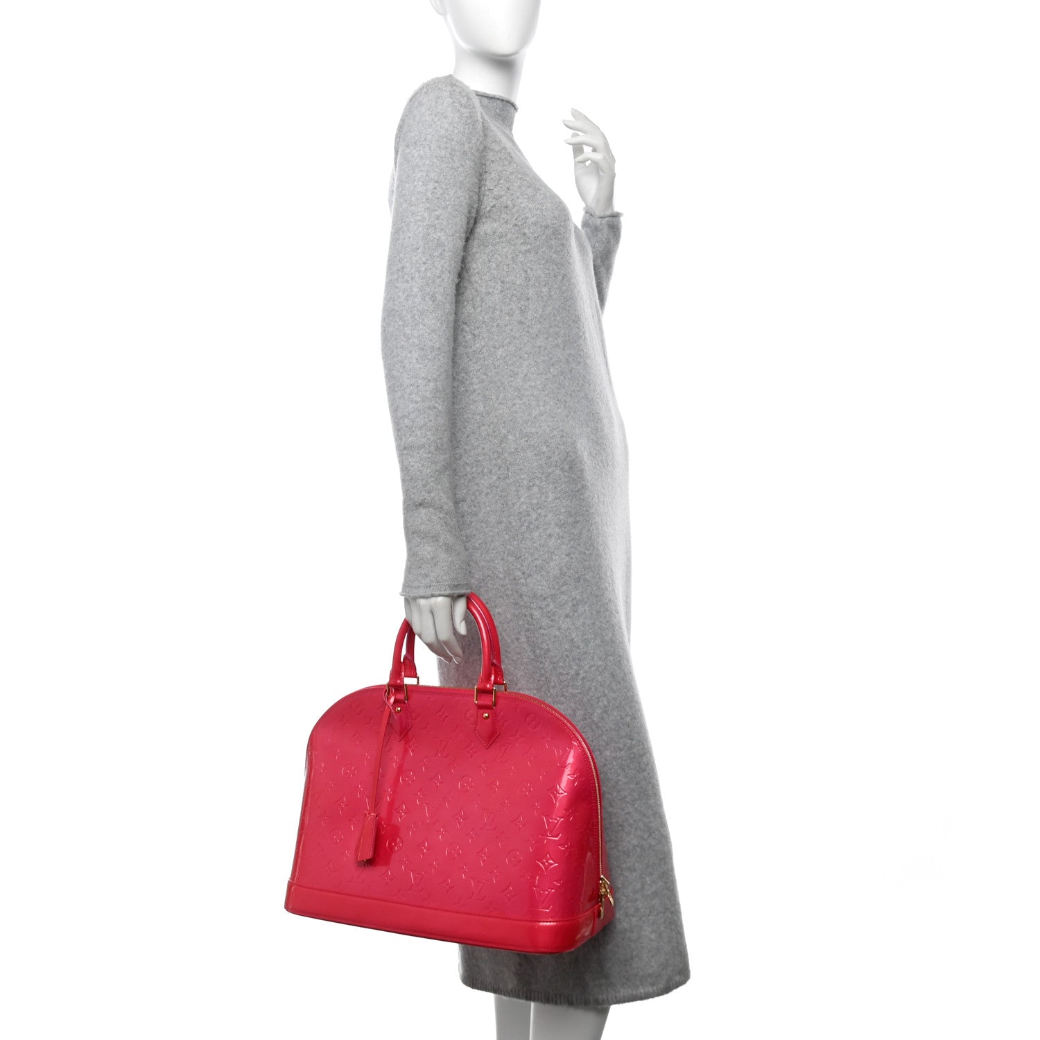 Louis Vuitton Vernis Alma GM Rose Pop 2 of 11
