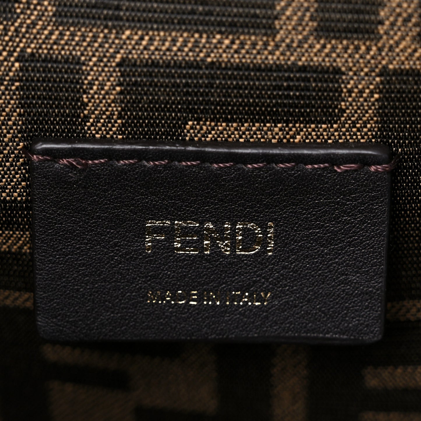 Shiny Nappa Small Fendi First Azzurro Baby