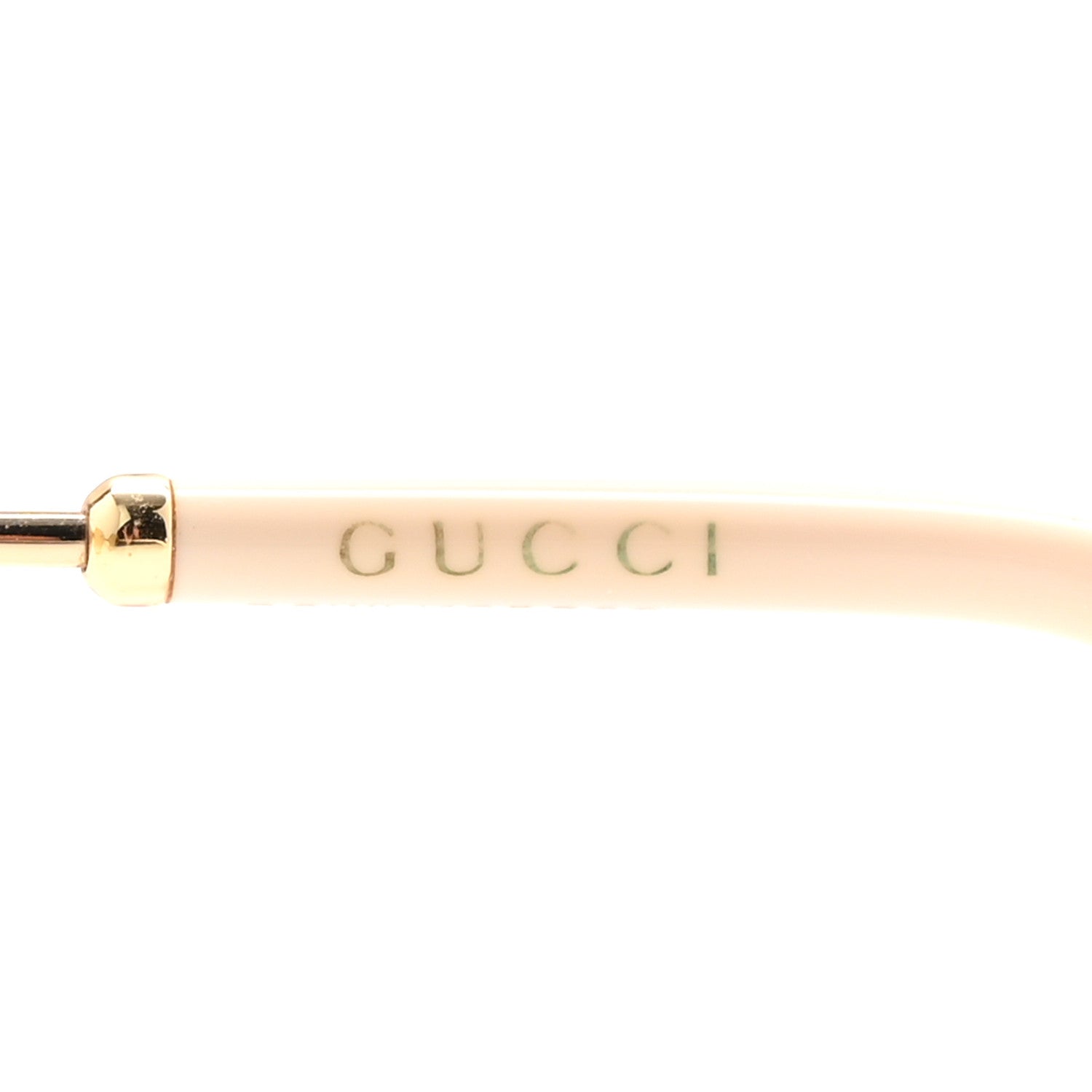 Gucci Metal Fork Square Frame Sunglasses GG0818SA Yellow 5 of 9