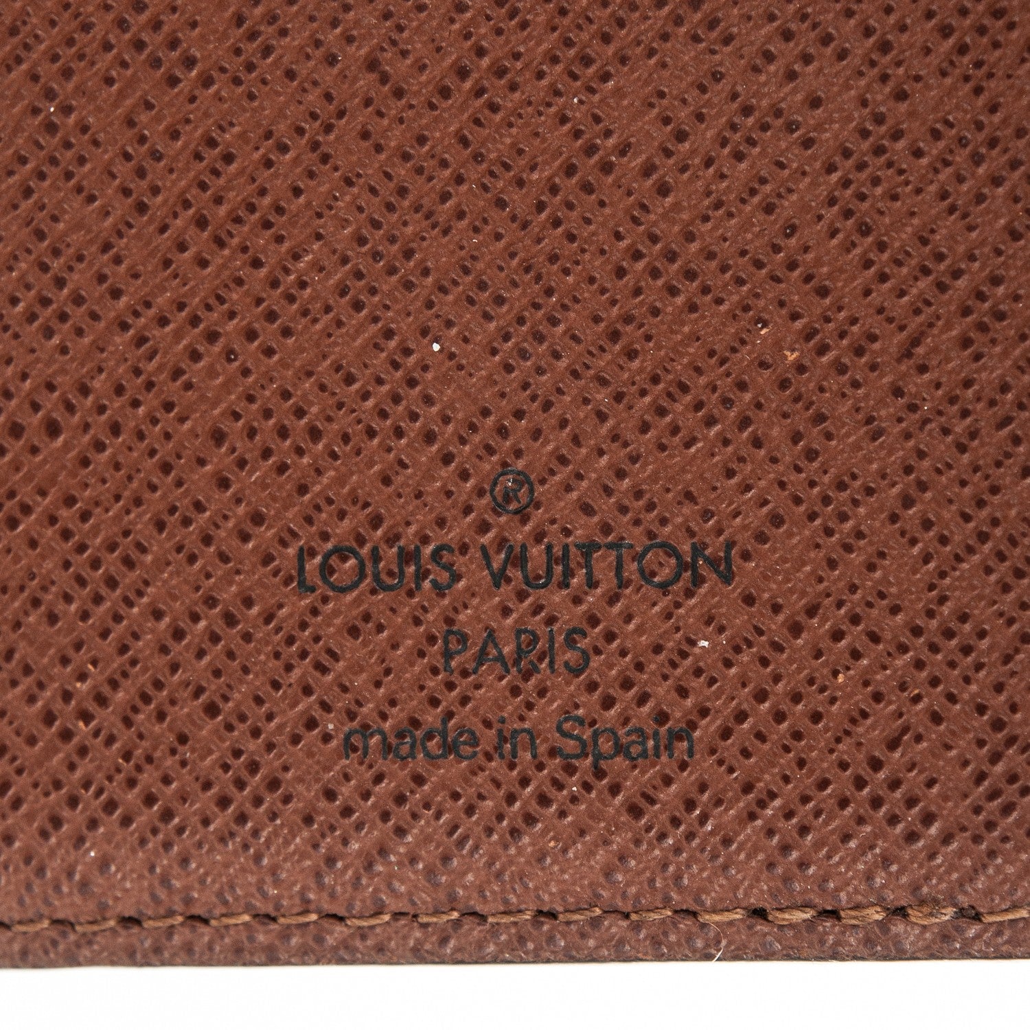 Louis Vuitton Monogram Mens Porte-Billets 3 Card Billfold Wallet 6 of 6