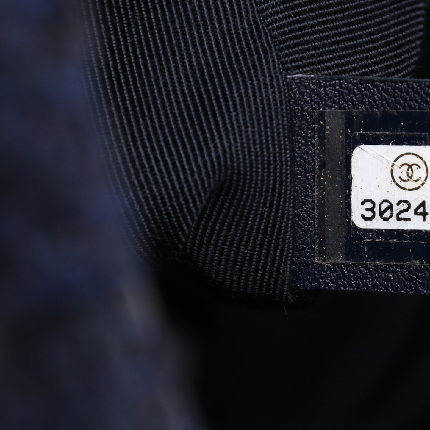 Tweed Quilted Large Chanel 19 Flap Navy Blue