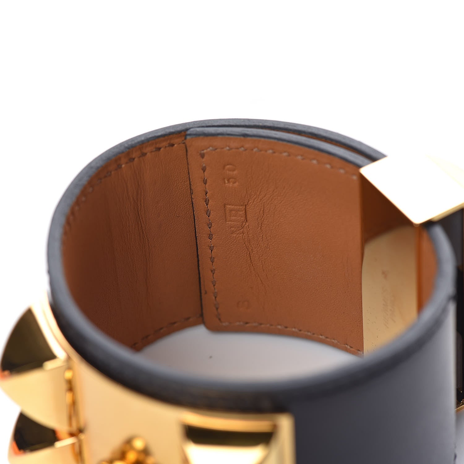 Hermes Box Collier de Chien CDC Bracelet S Black 5 of 6