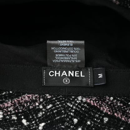 Chanel Tweed Bucket Hat M Black Pink 8 of 8