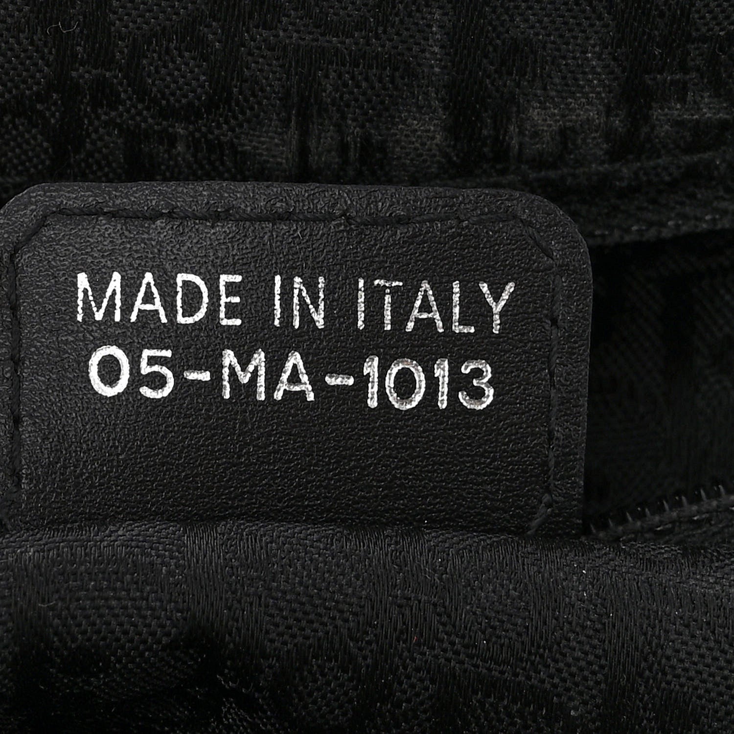 Christian Dior Coated Canvas Crystal Hardcore Bag Black 7 of 16