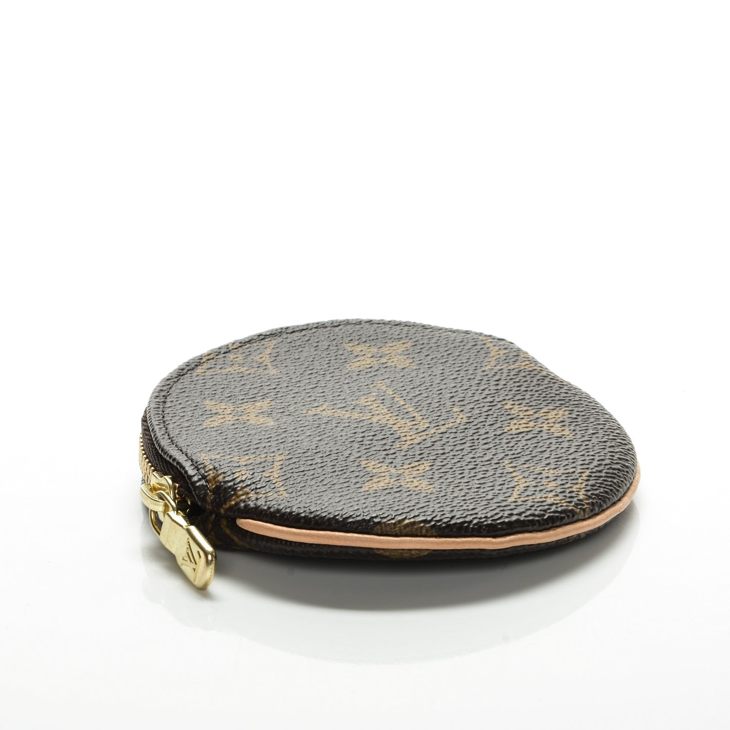 Monogram Round Coin Purse