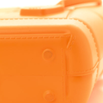 Bottega Veneta Rubber Maxi Intrecciato Mini Arco Tangerine 11 of 11