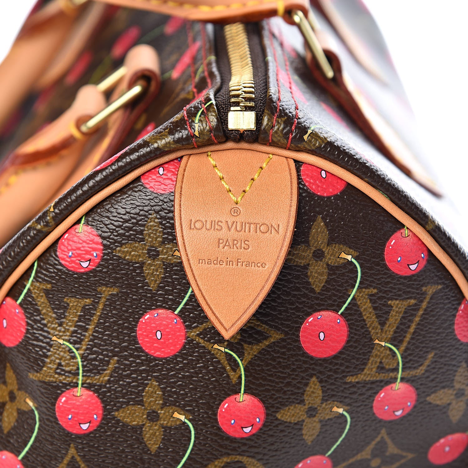Louis Vuitton Monogram Cerises Speedy 25 7 of 10