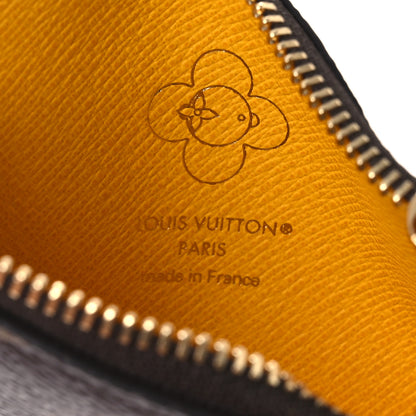 Louis Vuitton Monogram 57th Street NYC Zipped Romy Card Holder Yellow Cab 6 of 8