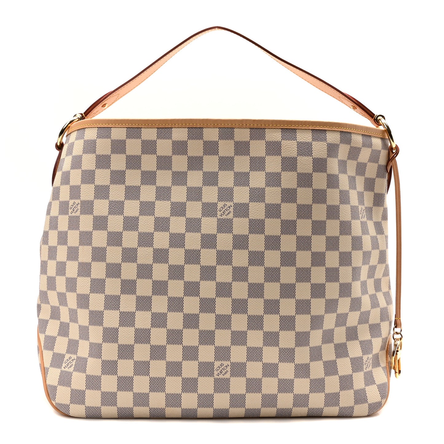 Damier Azur Delightful MM Rose Ballerine