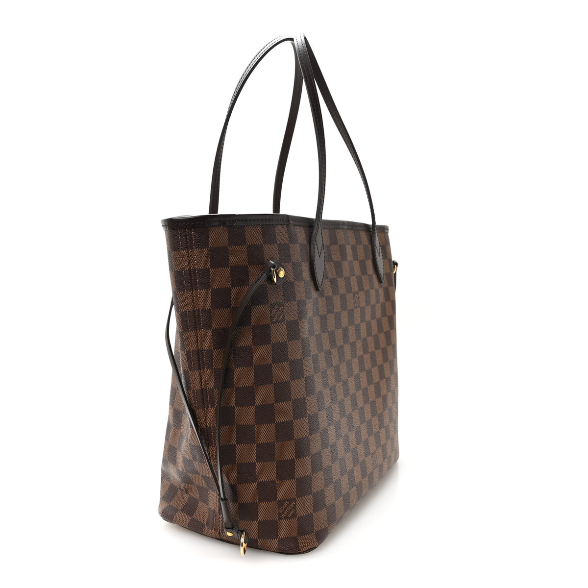 Louis Vuitton Damier Ebene Neo Neverfull MM Rose Ballerine 3 of 10
