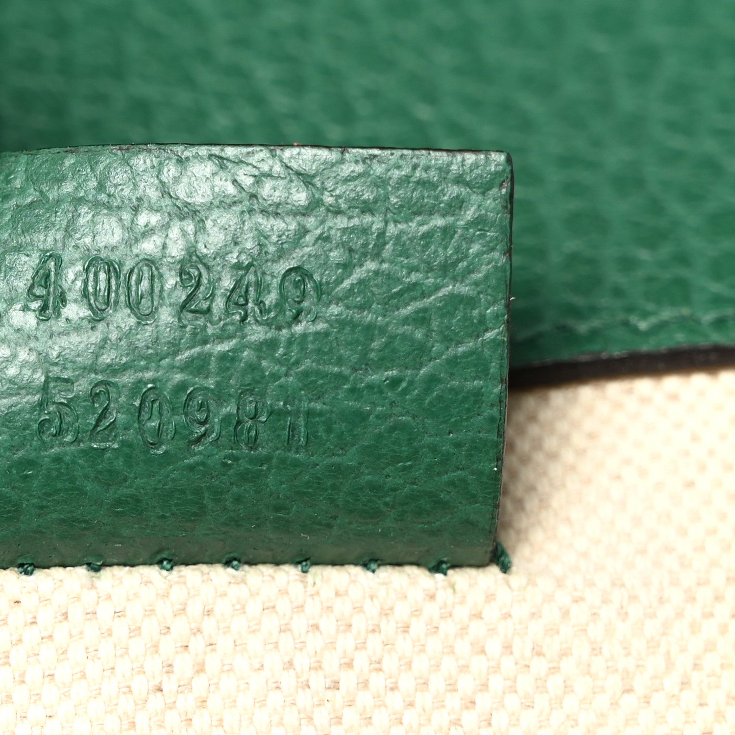 Gucci Pebbled Calfskin Small Dionysus Shoulder Bag Emerald 9 of 14