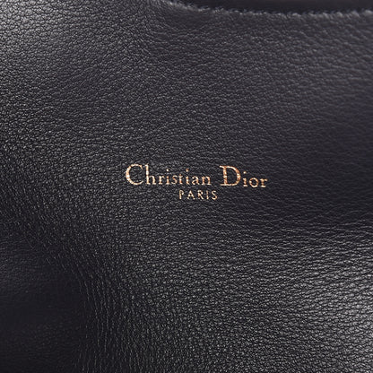 Christian Dior Oblique Saddle Chain Wallet Blue 8 of 9