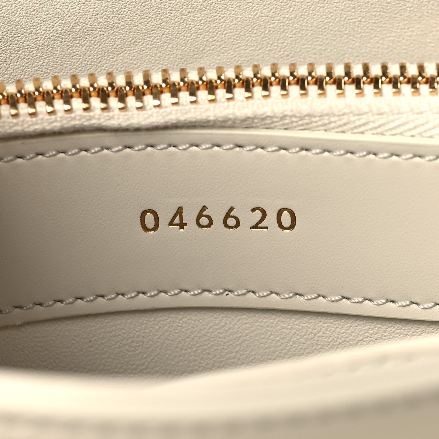 Satinated Calfskin Mini 16 Top Handle Bag White