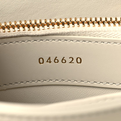 Celine Satinated Calfskin Mini 16 Top Handle Bag White 7 of 11