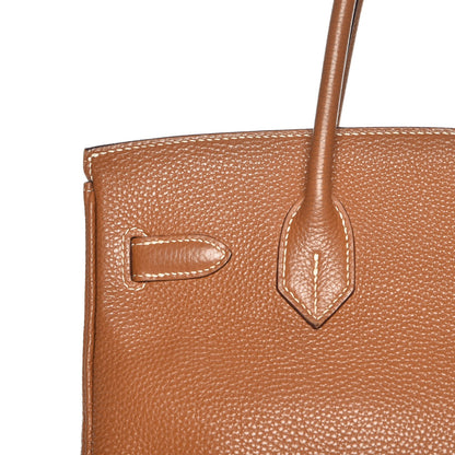 Hermes Togo Birkin 30 Gold 27 of 29