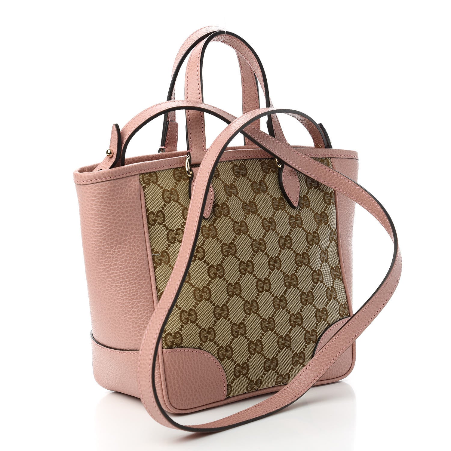 Gucci Monogram Small Bree Tote Beige Soft Pink 3 of 12