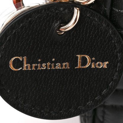 Christian Dior Lambskin Cannage Micro Lady Dior Black 8 of 12