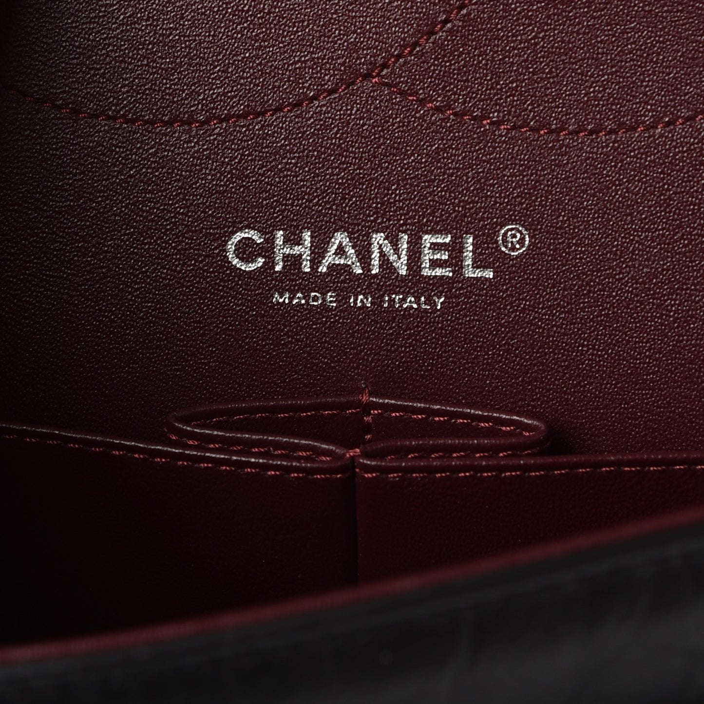 Aged Calfskin Quilted 2.55 Reissue 227 Flap Black