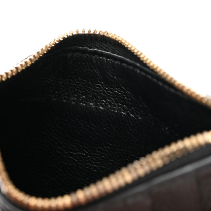 Balenciaga Calfskin Neo Classic Long Coin Case Card Holder on Strap Black 7 of 8