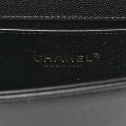 Chanel Caviar Quilted Small Boy Flap Black 6 of 9