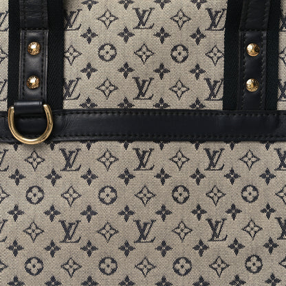 Louis Vuitton LOUIS VUITTON Mini Monogram Josephine GM Blue 7 of 13