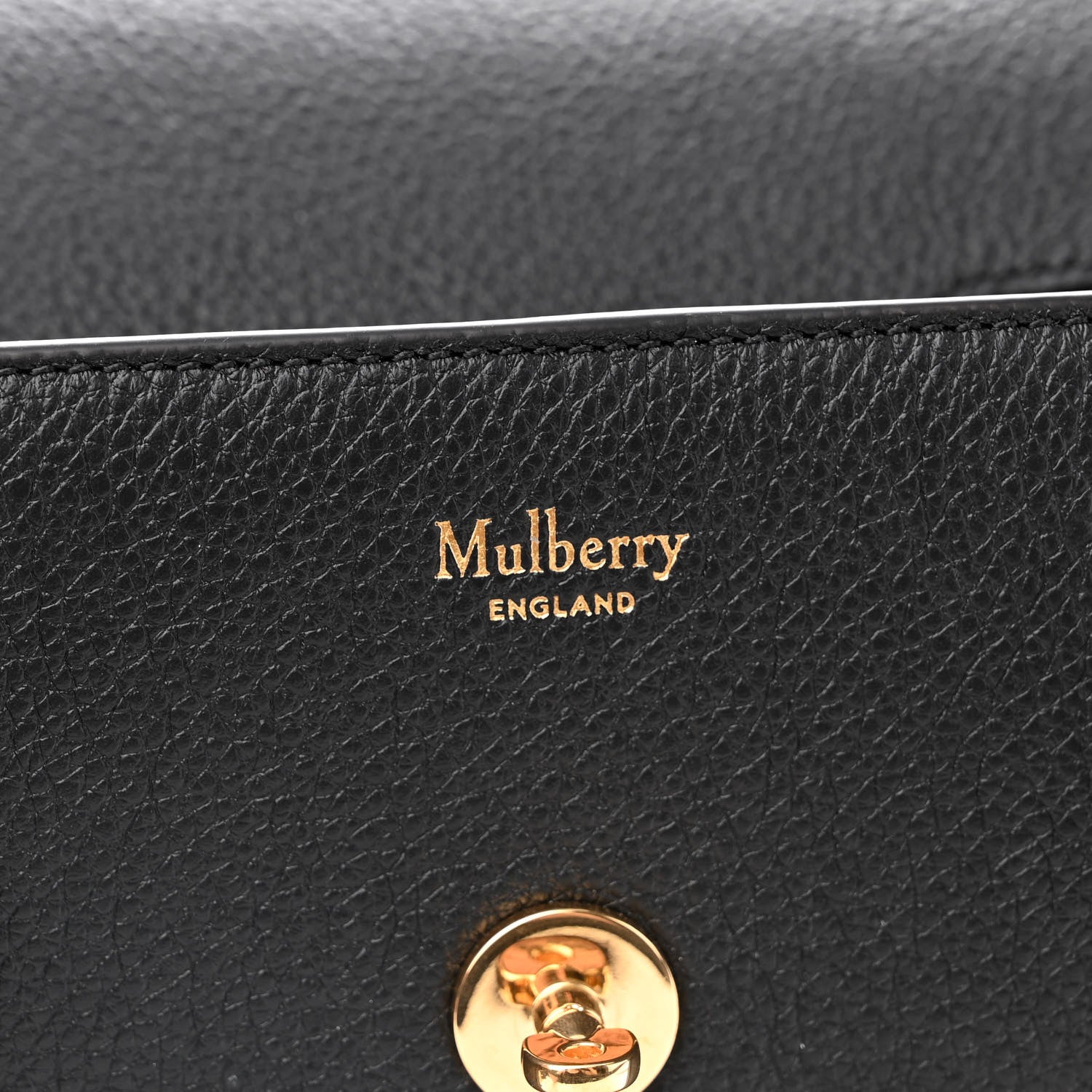 Mulberry Classic Grain Calfskin New Bayswater Black 6 of 10