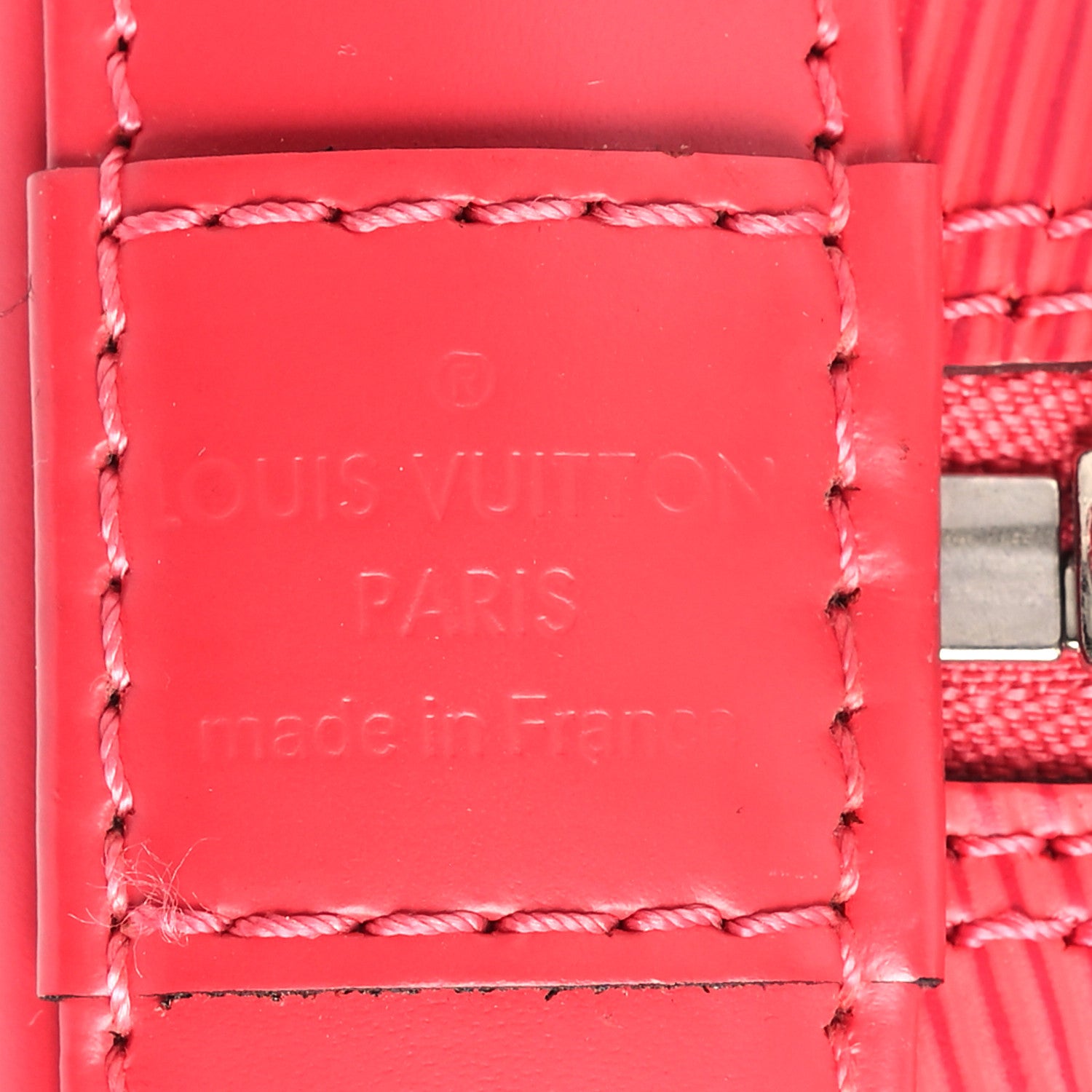 Louis Vuitton Epi Alma PM Grenade 6 of 10