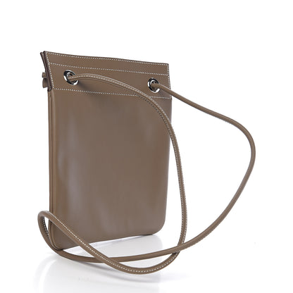 Hermes Milo Lambskin Swift Mini Aline Etoupe 2 of 6
