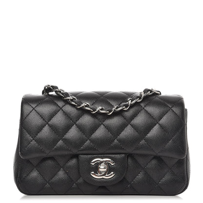 Chanel Caviar Quilted Mini Rectangular Flap Black 1 of 10