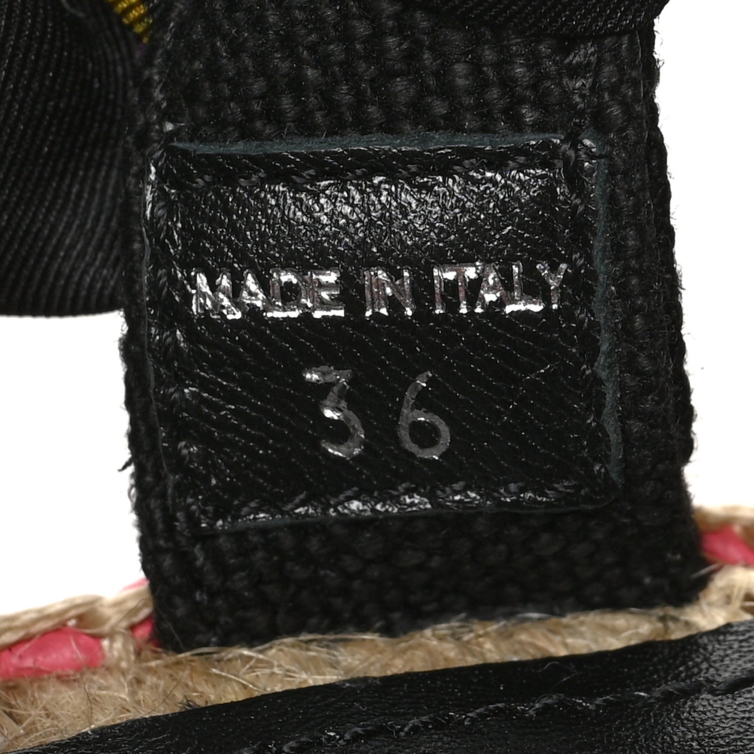 Prada Satin Printed Espadrille Sandals 36 Multicolor 6 of 8
