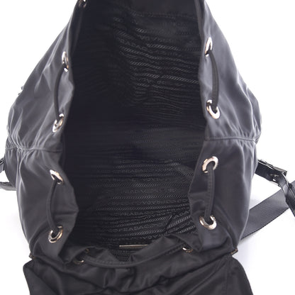 Prada Nylon Vela Medium Backpack Black 5 of 11