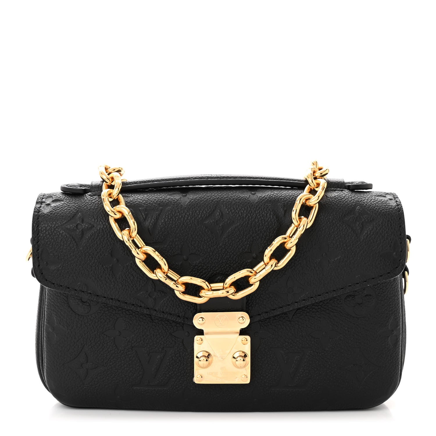 Louis Vuitton Empreinte Pochette Metis East West Black 1 of 9