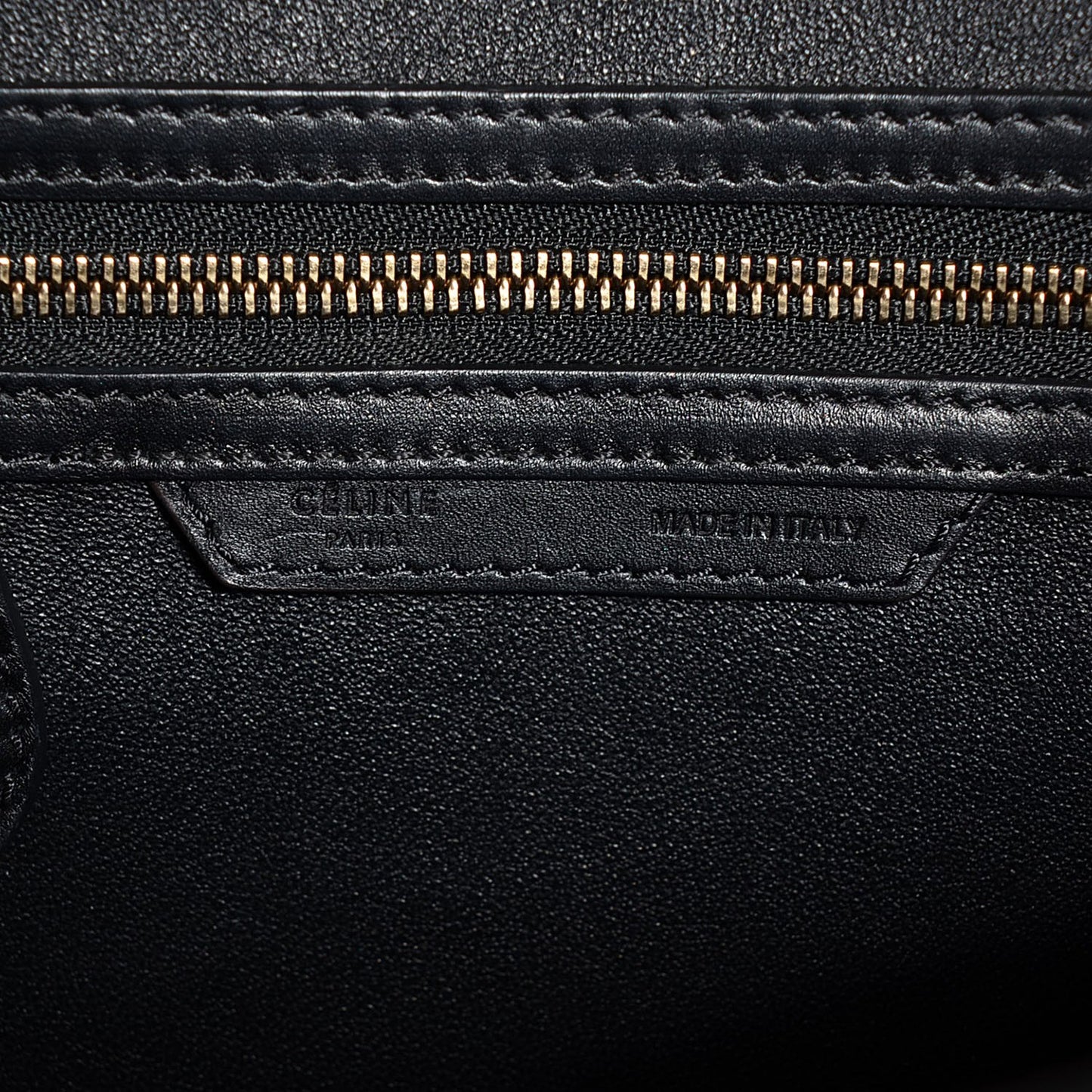 Smooth Calfskin Mini Luggage Black