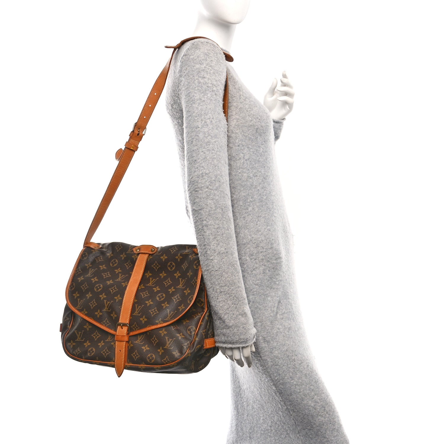 Louis Vuitton Monogram Saumur 35 2 of 9