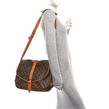 Louis Vuitton Monogram Saumur 35 2 of 9