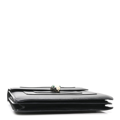Bulgari Calfskin Serpenti Forever Shoulder Bag Black 5 of 11